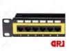 19&quot; 24 port UTP Colorful Bezel cat5e patch panel for Patch management subsystem