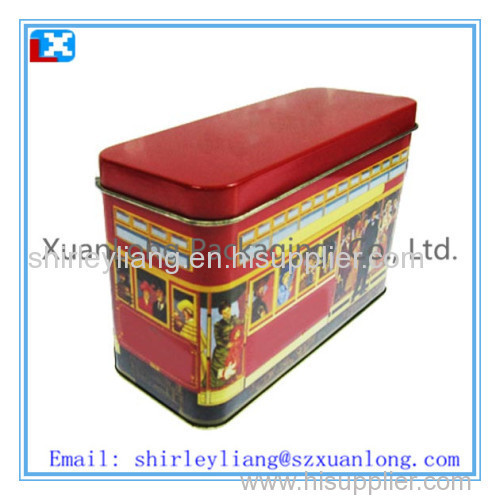 rectangular wholesale candy tins