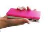Pink 8800mAh USB Wallet Mobile Power Charger Li-Ion Battery For iPod