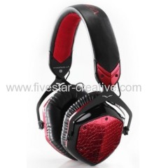 V-Moda Crossfade LP Over-Ear Noise-Isolating Metal Customized Headphones VModa Rouge Red