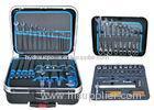 Multifunctional professional hand tools with 85 pcs packed in suitcase or draw-bar
