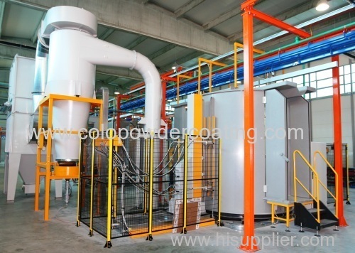 Electrostatic Powder Coating Spraying Booth