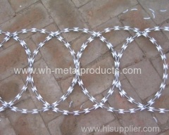 flat razor wire coil