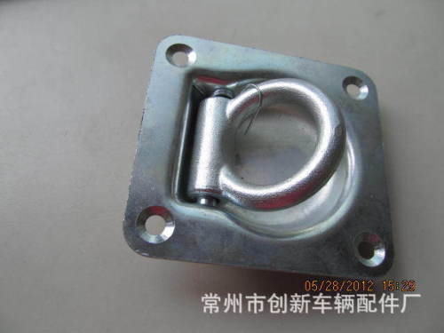 zinc plated steel lashing ring 95*102mm