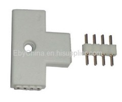 LED Connector / LED Strip Accessories 4-pin T Corner Connector