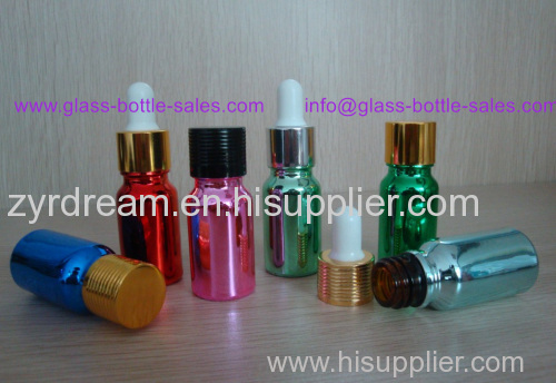 Electroplating Essential Oil Glass Bottles