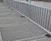 Steel grating with various finishes and spacings for special use