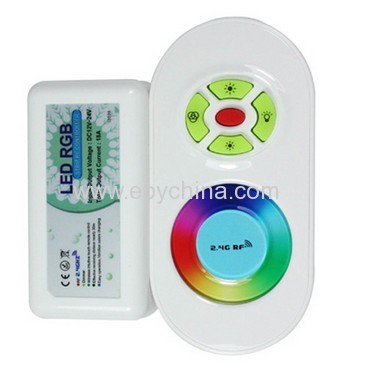 2.4G RGB LED Touching Remote Control System