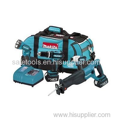 Makita LXT407 18V LXT Lithium-Ion 4-Piece Combo Kit