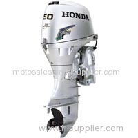 Used Honda 50 HP 4-Stroke Outboard Motor Engine