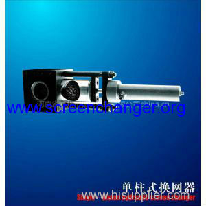 plastic extrusion line-hydraulic screen changer and extrusion mold