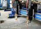 High Speed 50HZ Strip CNC Plasma Cutting Machine for Steel , 4000mm Track Gauge