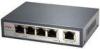 1.6 Gbps 10M / 100M IP Camera 4 Port PoE Ethernet Switch Power For Security Protection