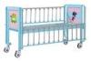 Children Patient Bed , Pediatric Bed With Enameled Steel Side Rails