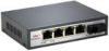 1.6 Gbps Single mode PoE Ethernet Switch IEEE 802.3AF With 10Mbps / 100Mbps Speed