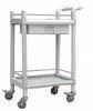 Clinic / Home Medical Trolleys , White Plastic Utility Trolley