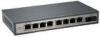 8 Port IEEE802.3af Powered Ethernet POE Switch with 1 Fiber Port