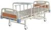 Folding Medical Hospital Ward Bed , Adjustable Elderly / Disabled Bed