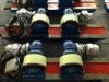 Wired Bolt Adjustment Pipe Welding Rollers , 10000kg Tank Rotator 50HZ 3PH