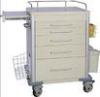 ABS Medical Supply Carts , Mobile Ambulance Trolley For Nurse