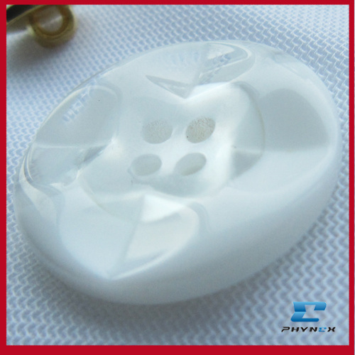 4-holes resin button for garment