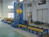 Automatic H-beam Assembling Machine with 2000mm - 18000mm Web Height , Blue