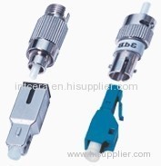 Fiber optic attenuator (adaptor)