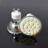 GU10 5050 LED bulbs with 120 degree beam angle