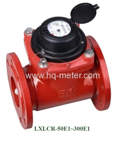 removable dry type hot woltman water meter