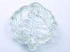 Custom Transparent Art Glass Ashtrays With Leaf Shape DWAS08
