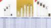 10ml 15ml Cosmetic Perfume Roll On Bottles Tube Glass With Silk Screen Printed