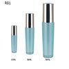 Blue Acrylic Cosmetic Plastic Bottles Lotion Pump Bottles 50ml