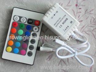 IR 24key 5050 led RGB strip controller -20 - 60 for adjustable light brightness, speed