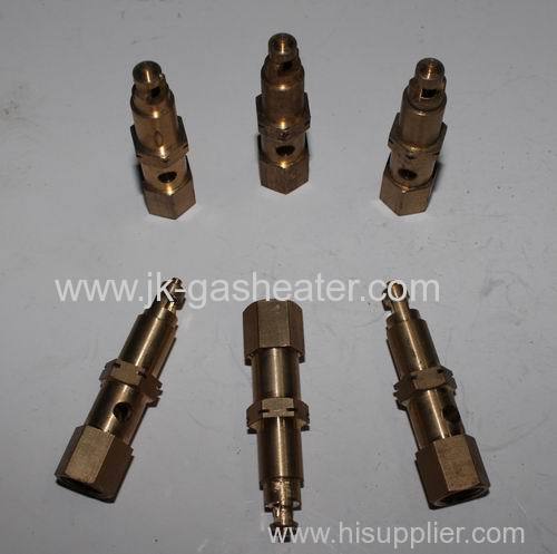 copper gas nozzle for ods