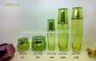 Green Serum Cosmetic Jars And Bottles 100ml For Skincare Cream