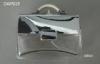 Handbag Designed 100ml Empty Glass Perfume Bottles With ABS Metalized Cap