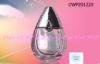 Water Drop 100ml Empty Glass Perfume Bottles With Color Coated