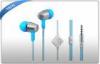 Handfree Metal Flat Cable in Ear Earphone with Mic for Iphone5