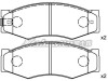 SEMI-METALLIC AUTO BRAKE PADS