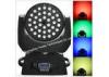 10W Zoom LED Moving Head Wash , AC 90V - 240Volt 420W LED Wall Washer Lights