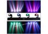 4 Head LED Mini Moving Head Beam light , DMX Rotating Stage Lights