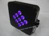 RGBWAU Rechargeable Portable LED Stage Light , Green / Blue / White / Amber / UV Led Lighting