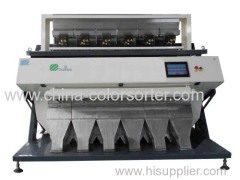 7 T/H capacity groundnut CCD color sorting machine with resorting function