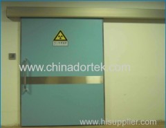 manual non hermetic sliding type lead shielded doors