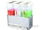 Beverage Cold Drink Dispenser / 18LX3 Automatic Stainless Steel Hot And Cold Dispenser 320W