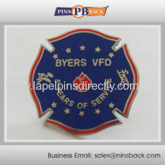 Custom military metal soft enamal badge