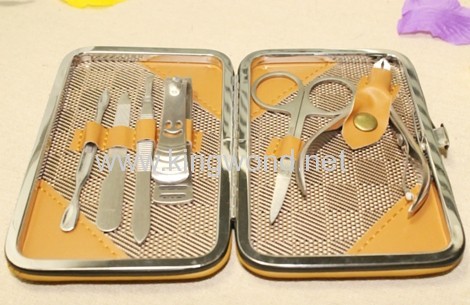 Item NO.:KW-MS0143 Item name: manicure set (6 pcs)