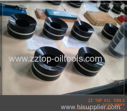 Mud Pump piston assy with HNBR rubber for F1300/1600 BOMCO HONGHUA RONGSHEN