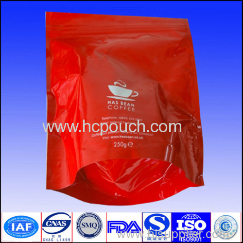 Heat Seal Paper Foil Bags With Zipper