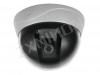 White 3.6mm Fixed Lens Vandalproof IR 600TVL / 700TVL CCD Plastic Dome Camera